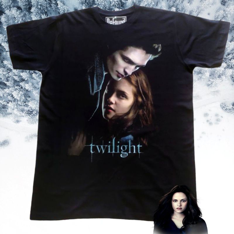 Twilight Saga Movie T-shirt | Kaos Film The Twilight Saga Kristen Stewart And Robert Pattinson Unise