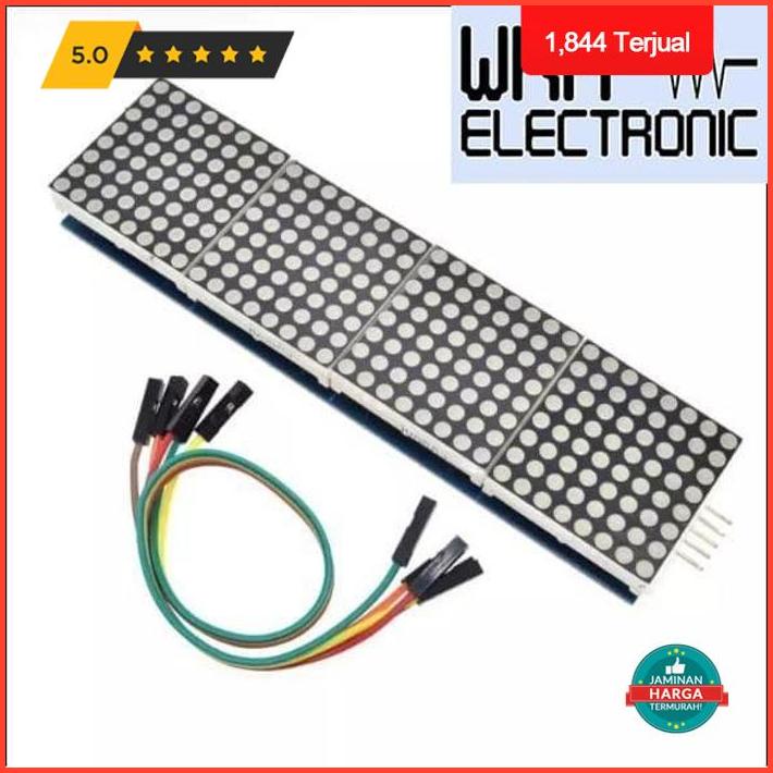 Jual 1010 Display Modul Max7219 4in1 Dot Matrix Max 7219 32x8 4 In 1 Arduino Termurah Shopee 1391