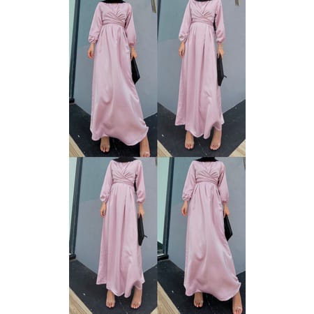 ZALEA DRESS Size S-XL / BAJU DEWASA MURAH TERBARU 2022 / Gamis Kondangan / Dress Pesta