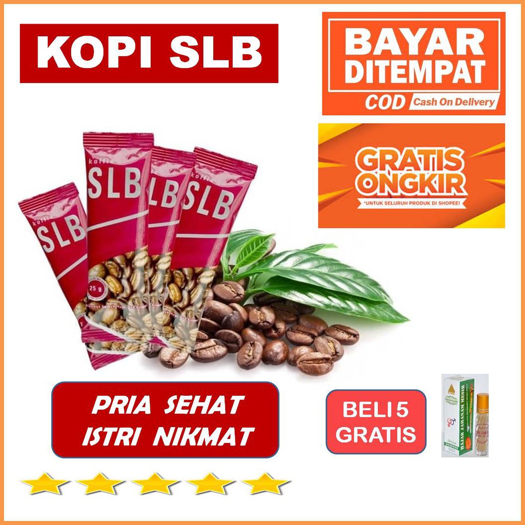 [BAYAR DI TEMPAT] SLB KOPI SLB KOPI SEHAT LAHIR BATIN KOFFIE SLB PENAMBAH STAMINA COFFE VITALITAS