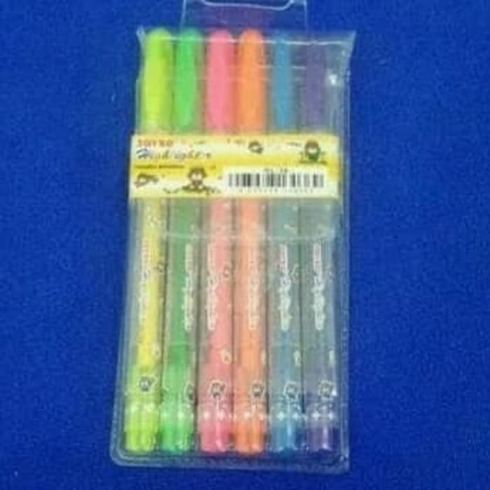 

Stabilo Pulpen - Stabilo Warna Warni - Highlighter Highlighter Joyko Hl-36/Stabilo Highlighter Joyko