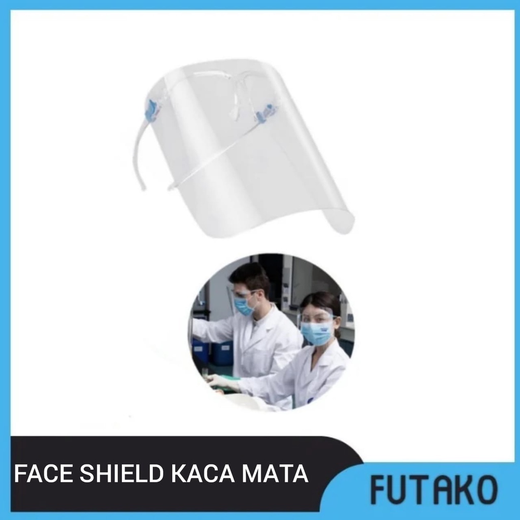 FUTAKO Face Shield Kacamata Nagita / Face Shield Nagita Original Premium