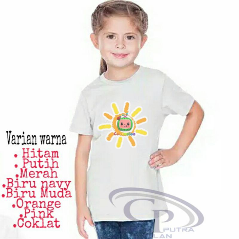 kaos anak COCOMELON kaos cocomelon baju anak cocomelon baju cocomelon