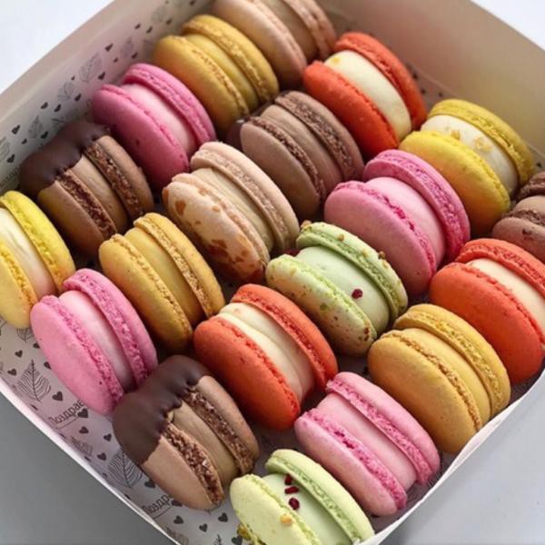 

Produk FWN MACARON BESAR REGULER SPECIAL 1 BOX ISI 6 TEPUNG ALMOND ASLI 78 Ready Stockー