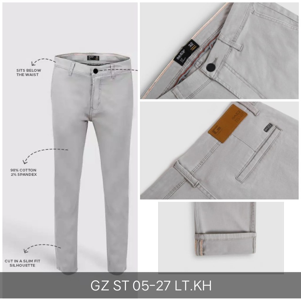 Celana Chinos Pria Gazr