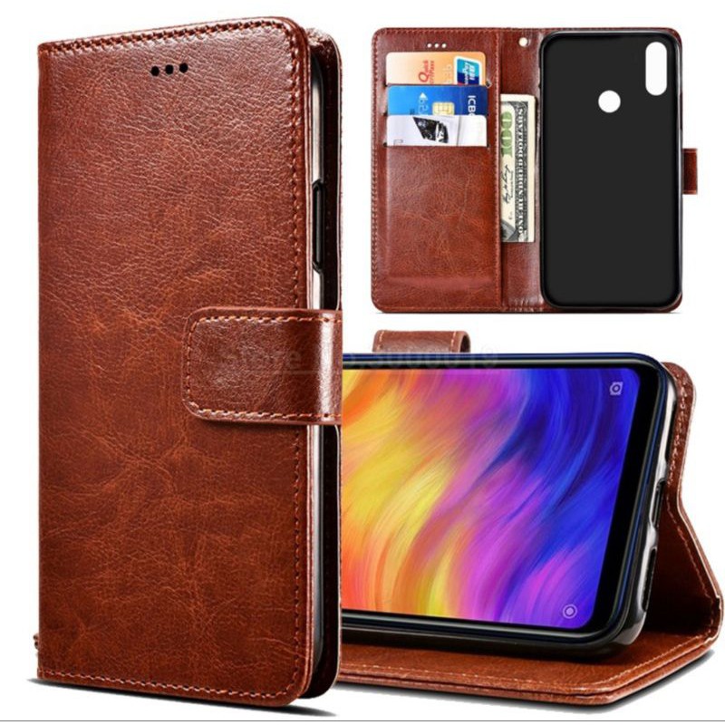 Case Flip Cover Oppo F1 Plus Leather Case Dompet
