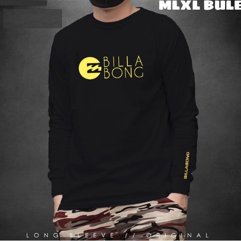 kaos pria lengan panjang billabong wr