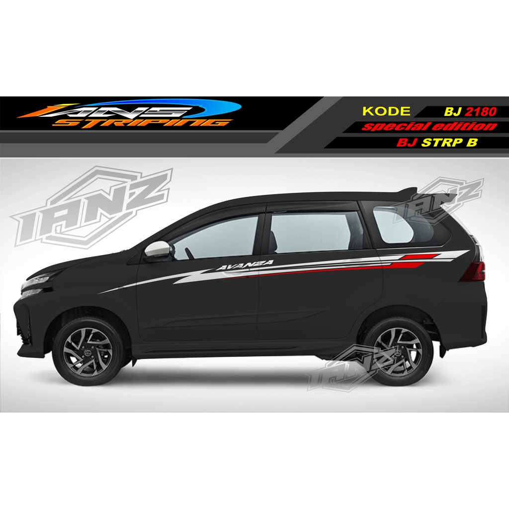 STICKER LIST BODY MOBIL AVANZA / STRIPING LIST BODY AVANZA XENIA / STICKER MOBIL XENIA / DECAL STIKER MOBIL AVANZA / STIKER MOBIL