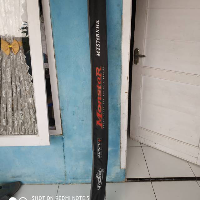 Joran storm monstar pe 1-3 + reel daiwa exceler 4000