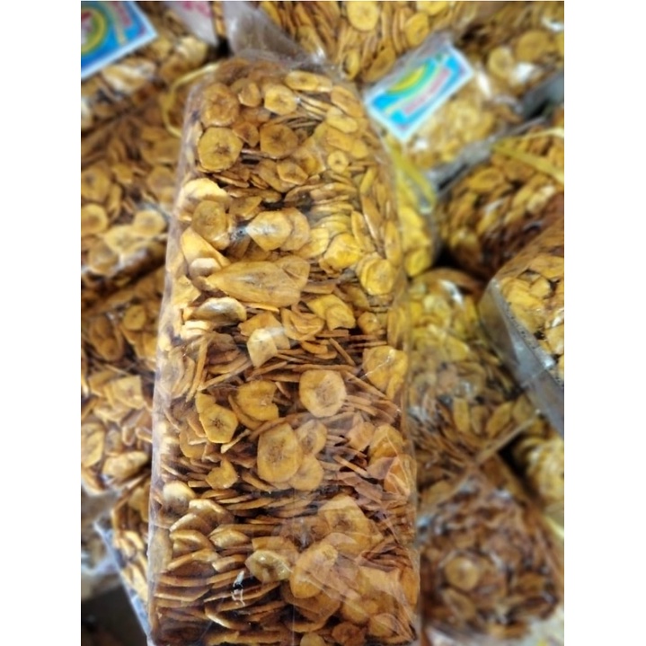 

1kg real pick//Keripik pisang manis gula caramel