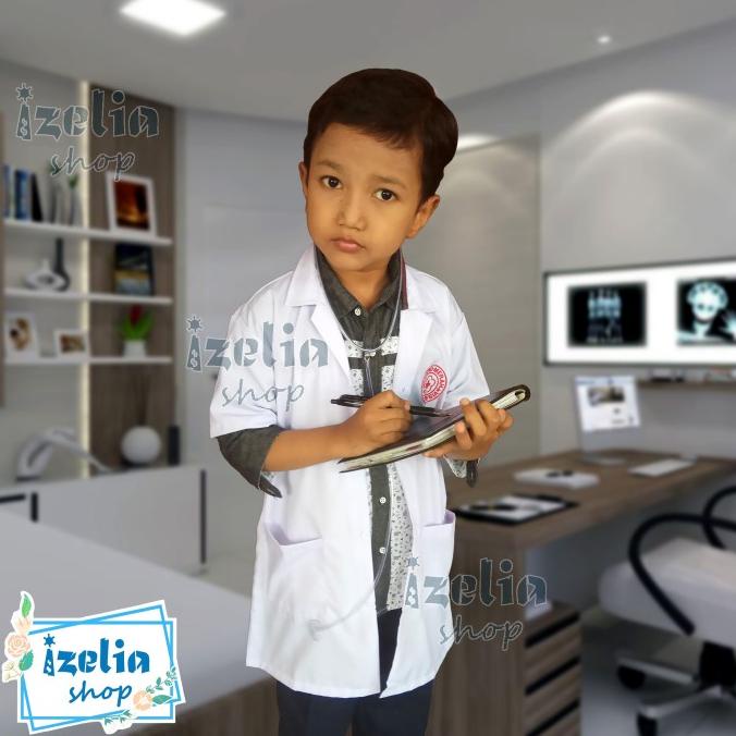 Kostum Jas Lab / Jas Dokter Anak