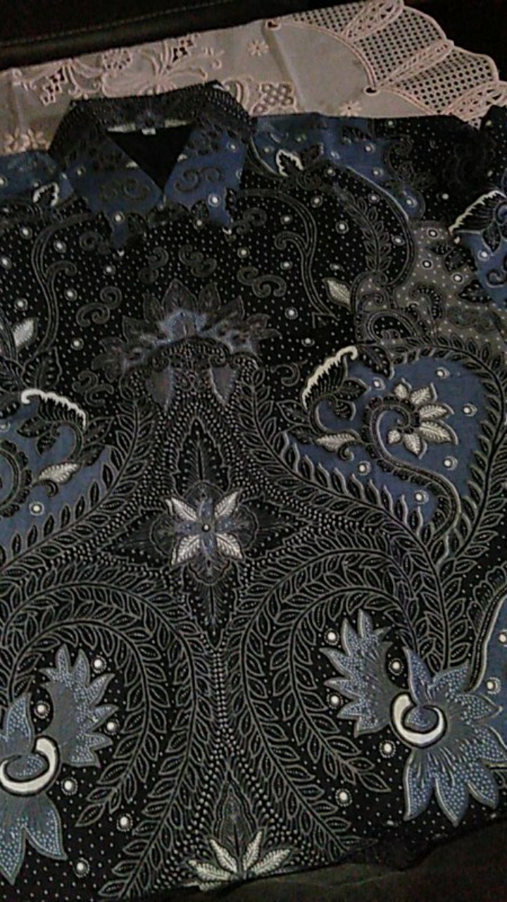 [full Furing] Kemeja Batik Pria Lengan Panjang Dharma Bahan Katun Sragenan Asli Solo By Batik Kanaya