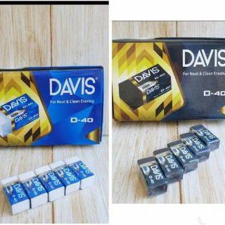 

Penghapus Davis hitam putih per pcs