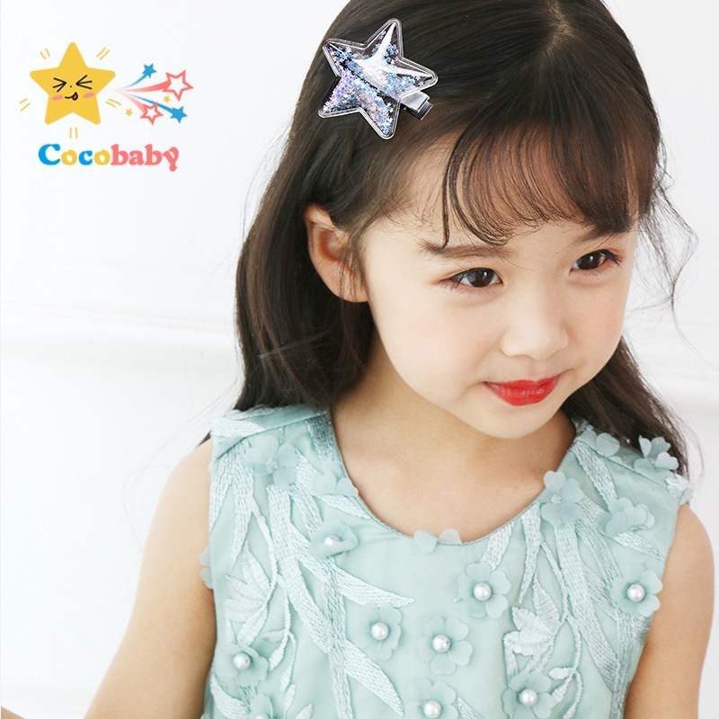 Cocobaby Jepit Rambut  Warna  Transparan untuk  Anak  