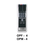 

SPIDOL OHP M PERMANEN SNOWMAN SET ISI 4 6 WATERPROOF FINE PERMANENT OPF OPM PERMANENT MARKER GROSIR MURAH LUSIN ECER