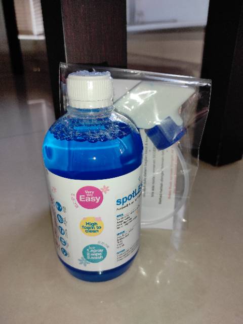 Spotless pembersih noda kerak air paling bandel 500ml  Original 100% (include sprayer) packing dus