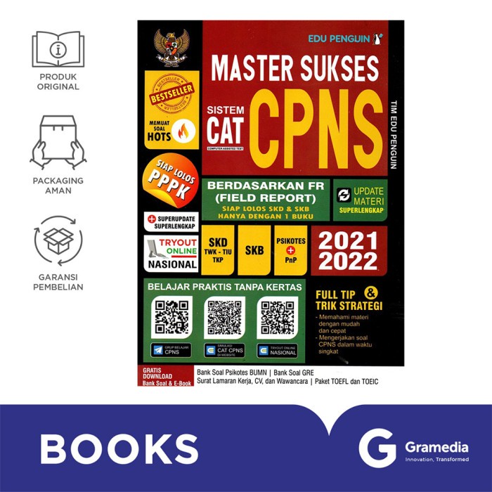 

NEW PRODUCT Master Sukses Cat Cpns 2021 - 2022 KPL471
