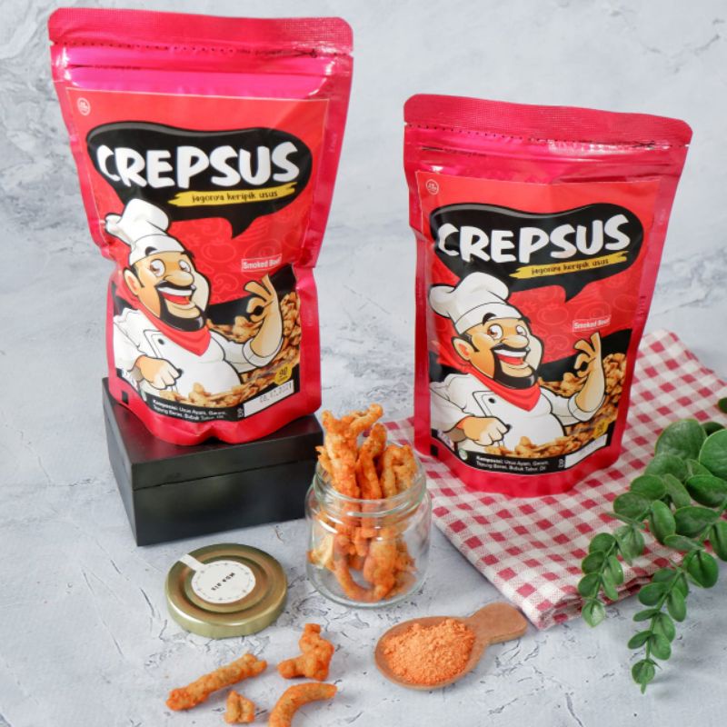 KERIPIK USUS CREPSUS / KERIPIK USUS CRISPY / KERIPIK USUS KRISPI GURIH