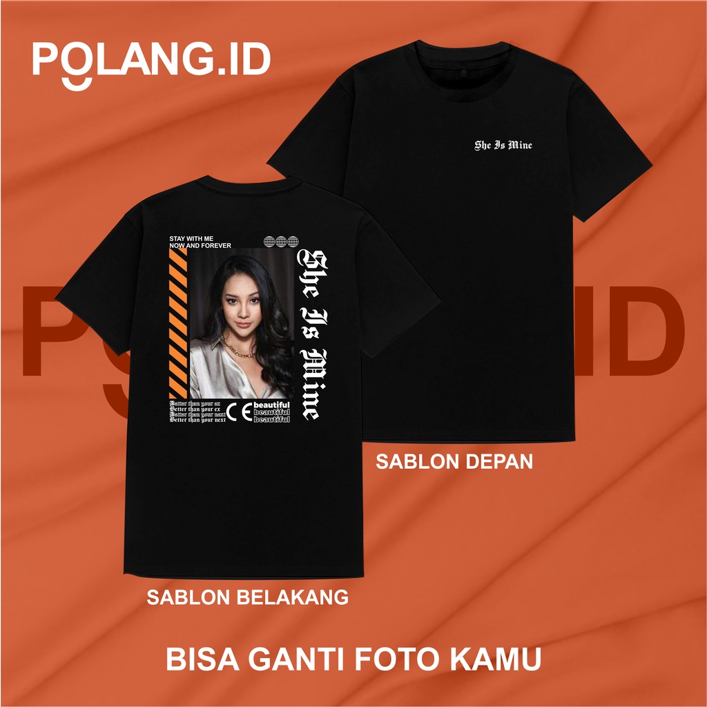 Jual KAOS CUSTOM BUCIN COUPLE DESAIN ESTETIK VIRAL KEKINIAN BAJU SABLON ...