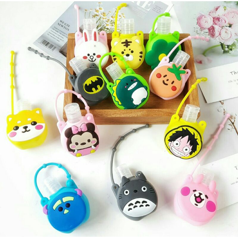 botol hand sanitizer gantung karakter