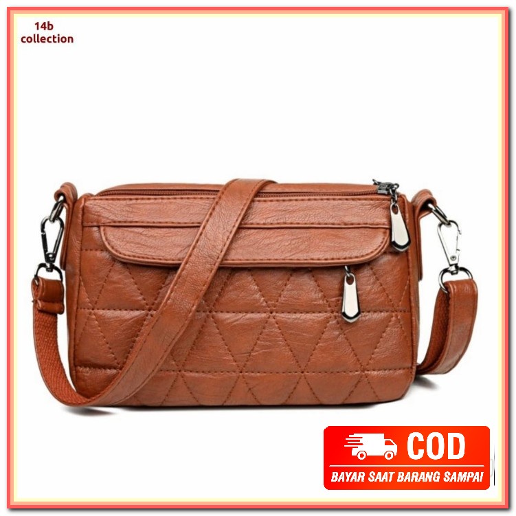 Tas Selempang Wanita Sling Bag Kulit Pu Tas Cewek Tas Mini Tas Sl EG622 Alexis Bag Tas Selempang Ku