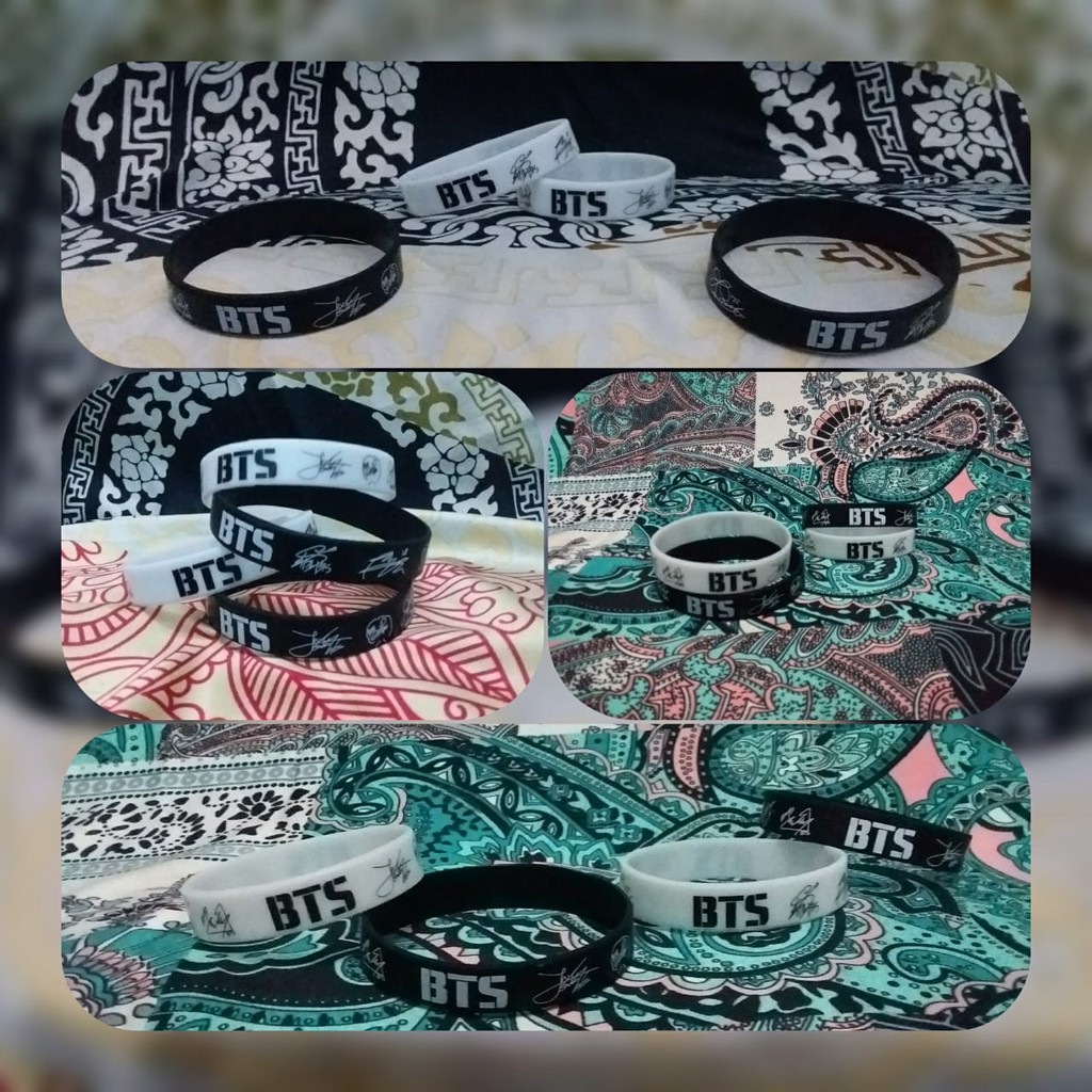 gelang karet BTS import