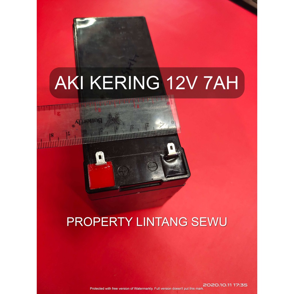 BATERAI Aki Kering Accu Kering 12 v 12 volt 7.2 Ampere Aki UPS  aki emergency