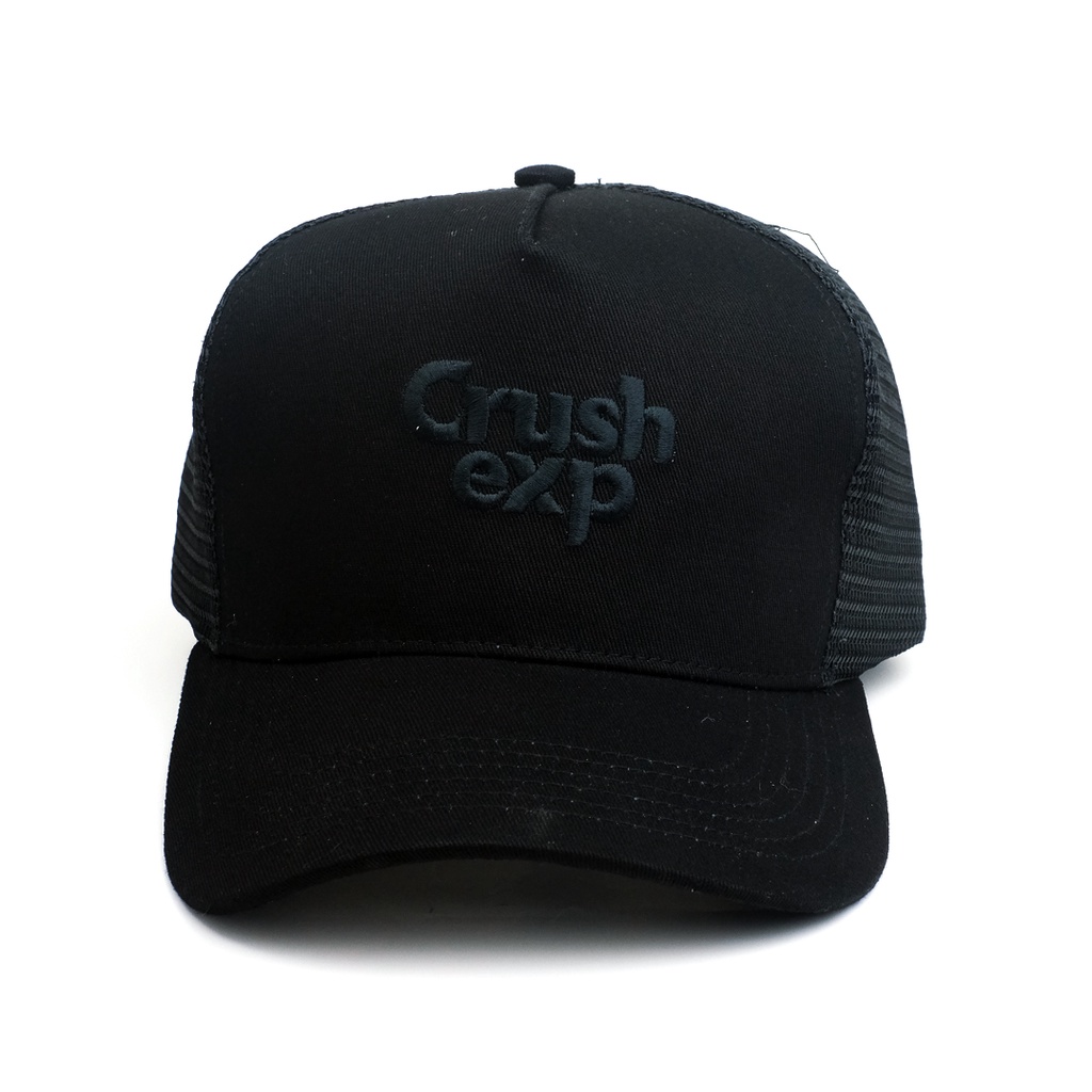 CRUSH EXP Trucker Hat STC0165 - BLACK