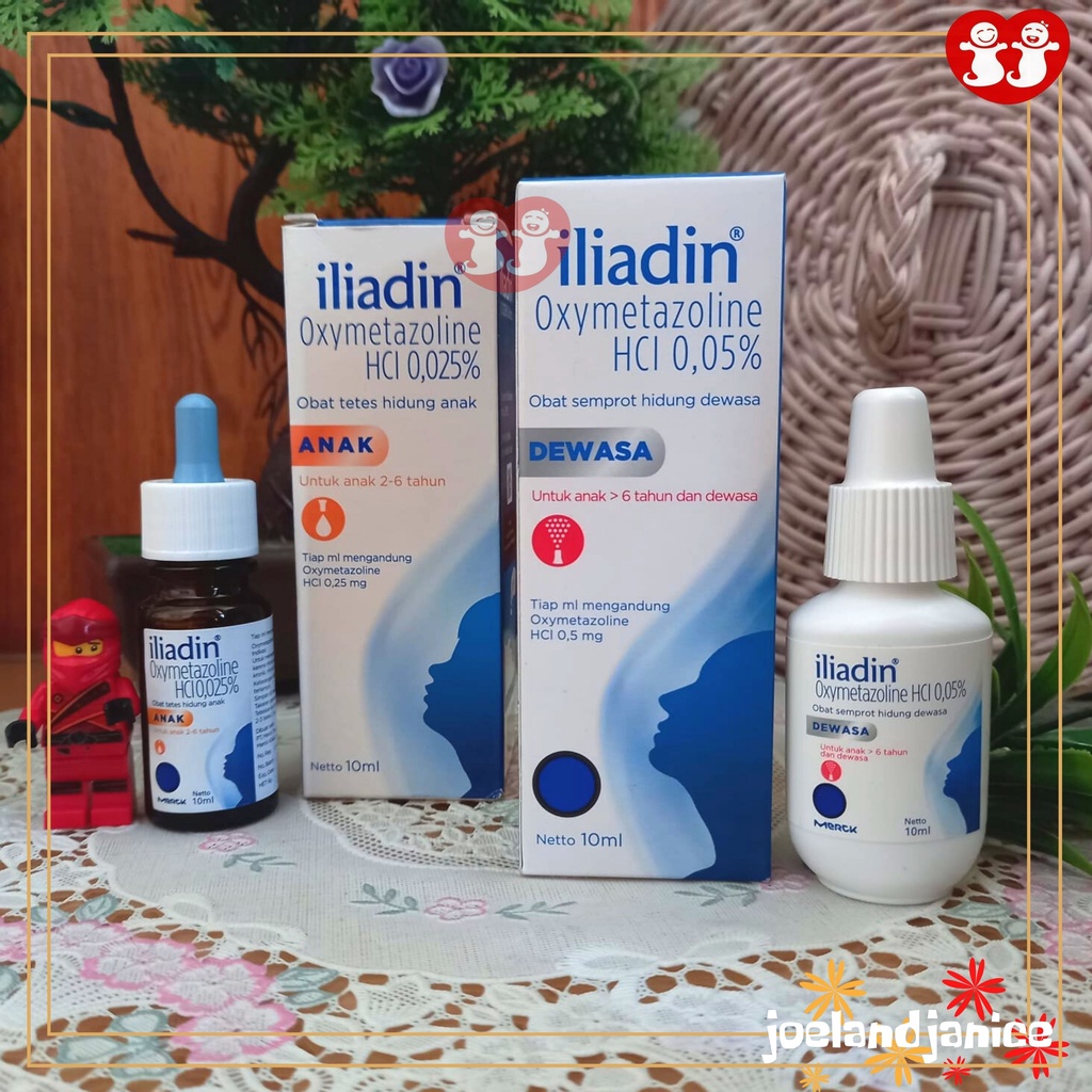 Iliadin Oxymetazoline  // ANAK usia 2-6tahun // DEWASA usia &gt;6tahun