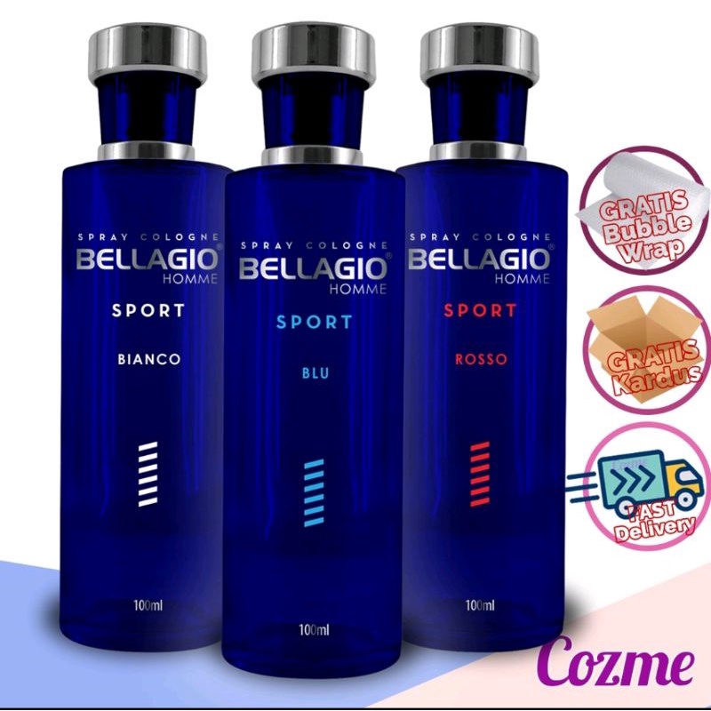 BELLAGIO Homme Sport Spray Cologne 100mL