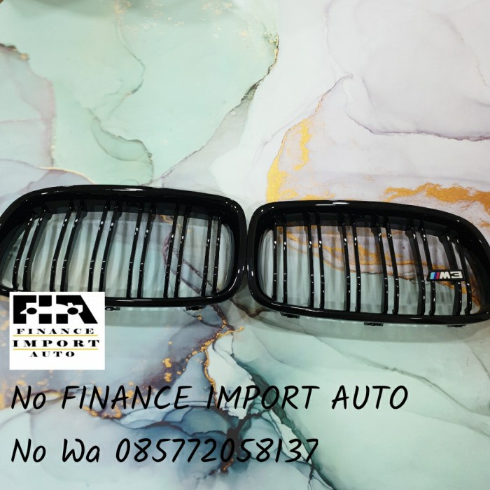 Grill BMW M3 BMW F30 black glossy Griile BMW F30 style
