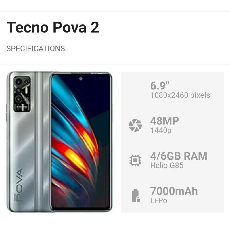 Tecno POVA 2