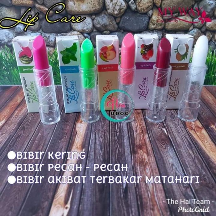 Pelembab Bibir LipCare  My Way