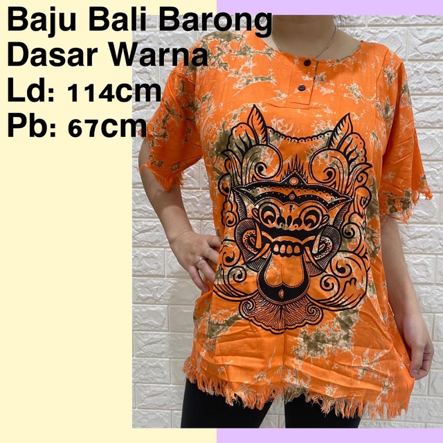 Baju barong MRH dasar warna fit to XL