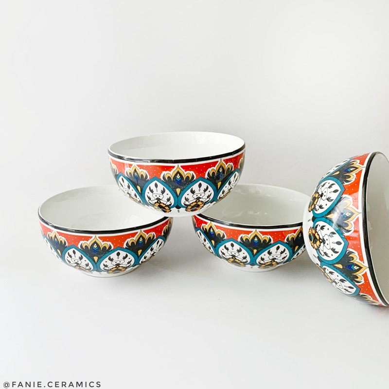 Tunisia Blue Bowl Set