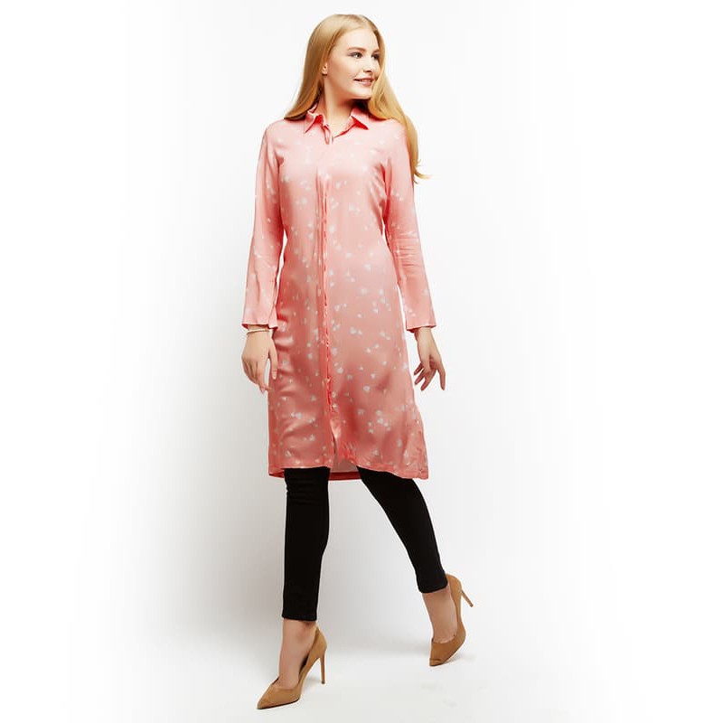 Sophie Paris Pakaian Wanita Bergere Dusty Pink - S Berkualitas