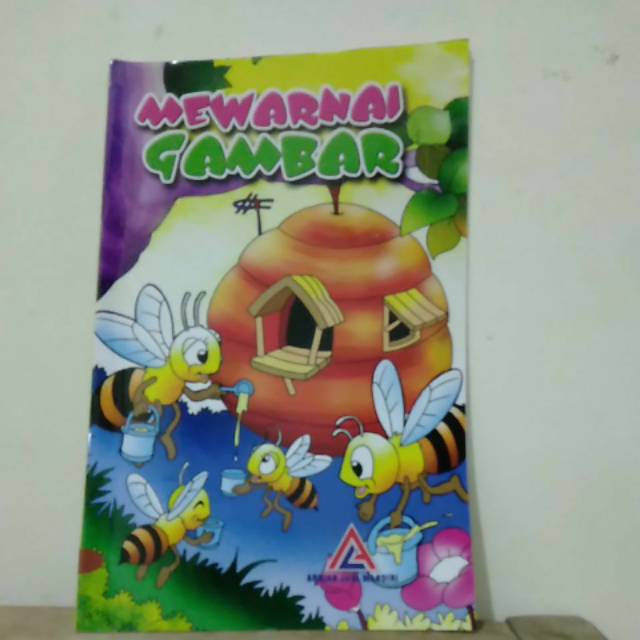 Buku mewarnai anak TK dan Paud