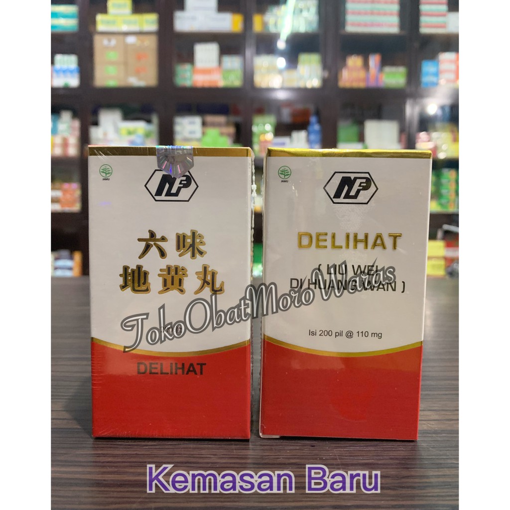 Liu Wei Di Huang Wan (DELIHAT) - Obat vitalitas, ginjal