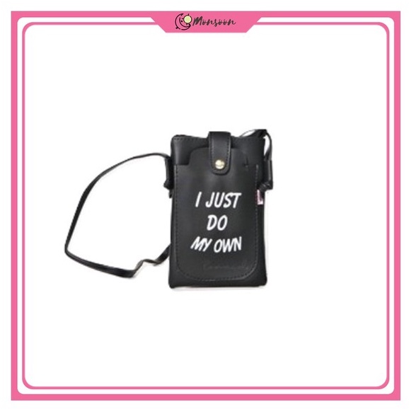 Monsoon - I JUST DO MY OWN POCKET TAS HP MINI Dari Jakarta BISA COD MORYMONY