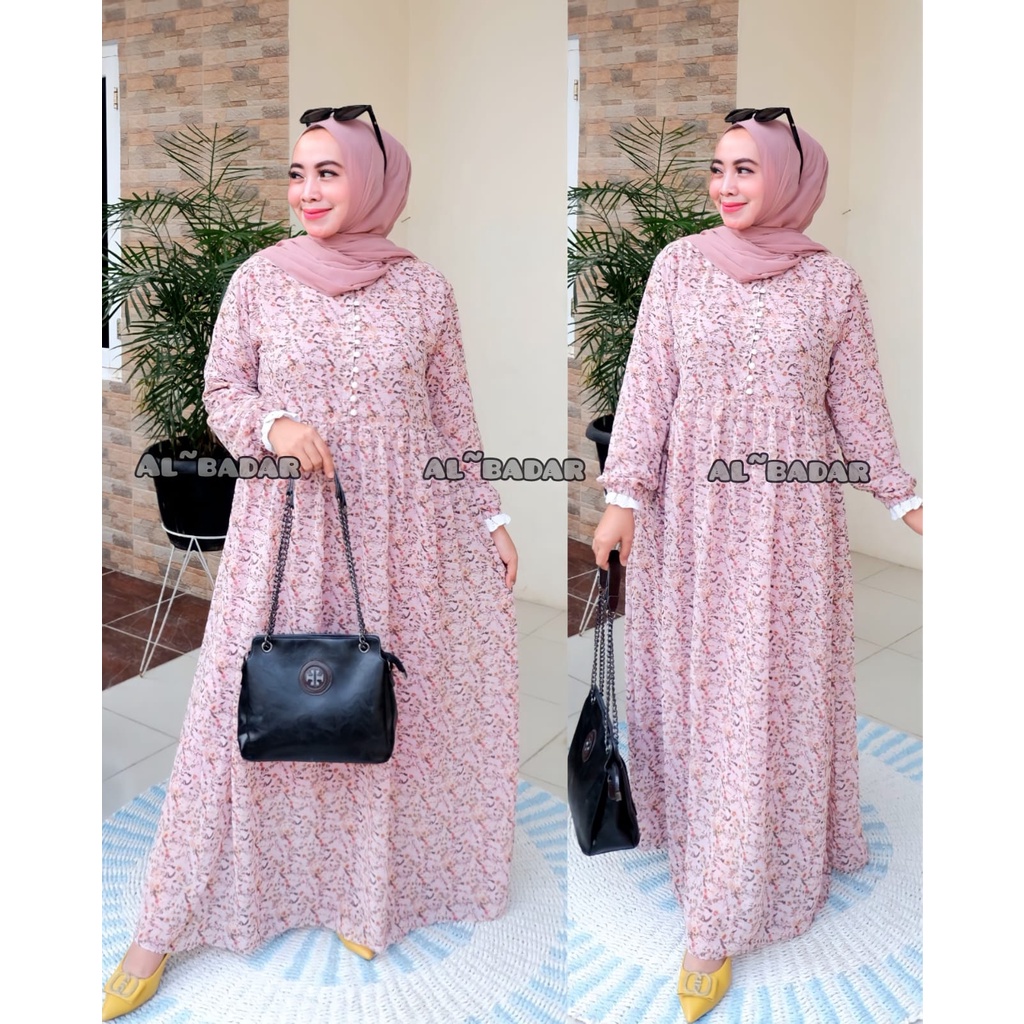 [ BISA COD ] GAMIS CERUTY BABYDOLL MOTIF MIX KANCING MUTIARA,DRESS CERUTY BABYDOLL MOTIF FRIEANDLY BUSUI,GAMIS MODEL TERBARU,GAMIS CERUTY TERLARIS