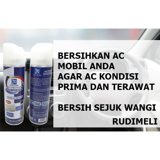 Pembersih Ac Semprot untuk mobil dan ac rumah onecoll/AC REFRSHER