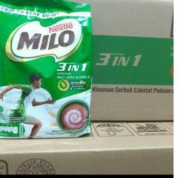 

&☑& #1 Milo 3in1 1kg Aktiv-Go Bubuk (Produksi Indonesia) (Stok banyak)