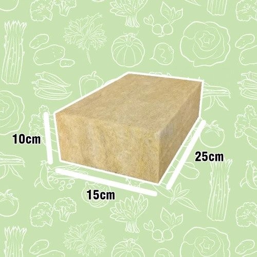 Rockwool Cultilene 1/4 Slab Media Tanam Hidroponik