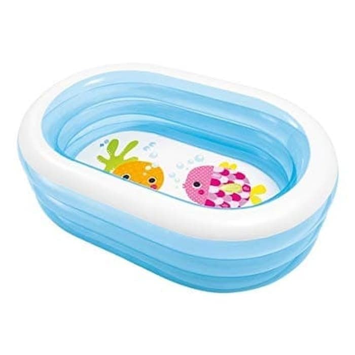 Kolam Renang Anak Oval Ahoy Pirate Friends Swiming Pool INTEX 57482