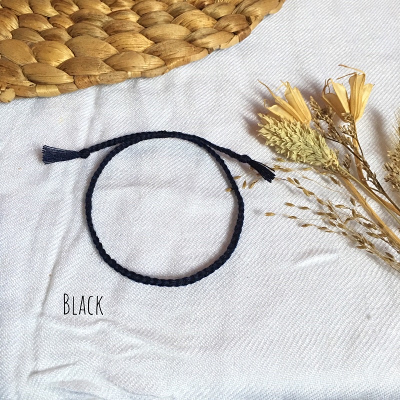 GELANG BASIC (gelang tali handmade / gelang simple )