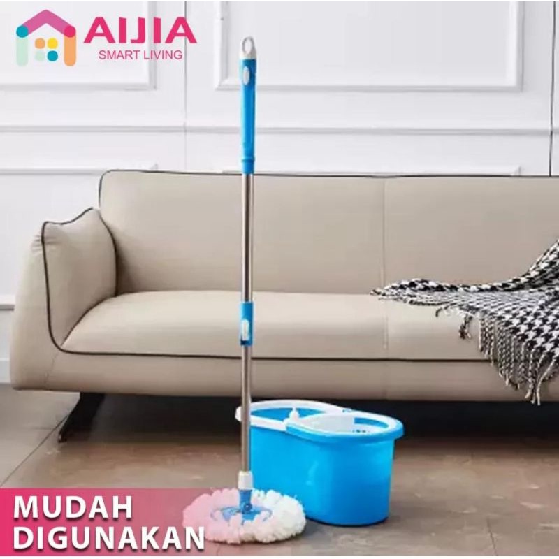 AIJIA Spin Mop Pel Lantai Aclima Automatic Router/ Alat pel /super mop