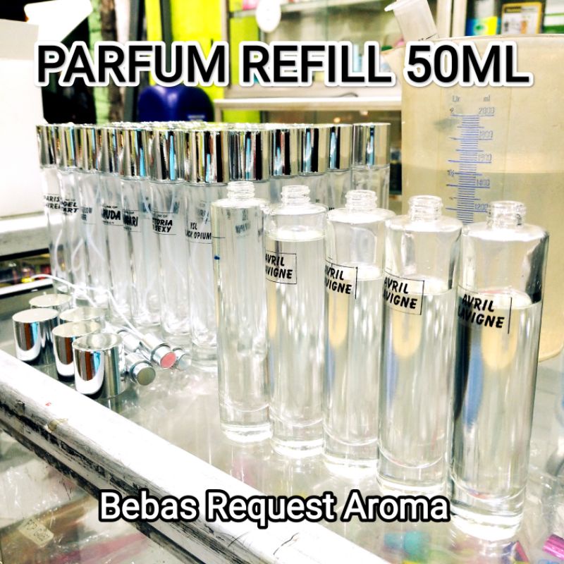 PARFUM PRIA DAN WANITA SIZE 50ML BEBAS REQUEST AROMA