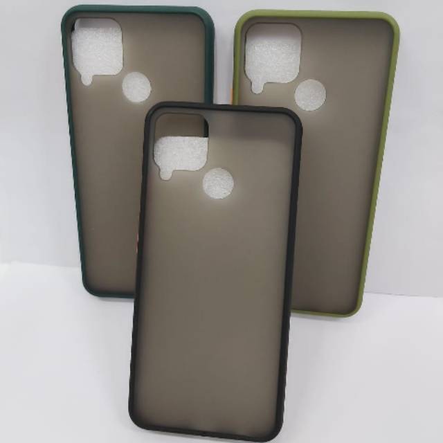 Silikon Case MYCHOICE realme c15 dan My Choice Realme C15 Plus Pelindung Kamera