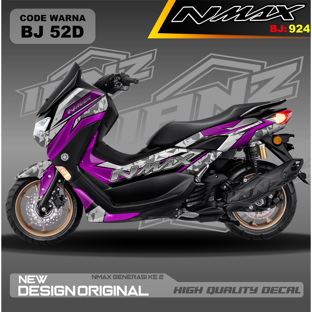 STICKER DECAL ALL NEW NMAX FULL BODY MOTOR/ DECAL FULL BODY NMAX / sticker nmax / decal nmax / stiker motor nmax / decal new nmax /DECAL STIKER FULL BODY NMAX / STIKER DECAL NMAX TERBARU