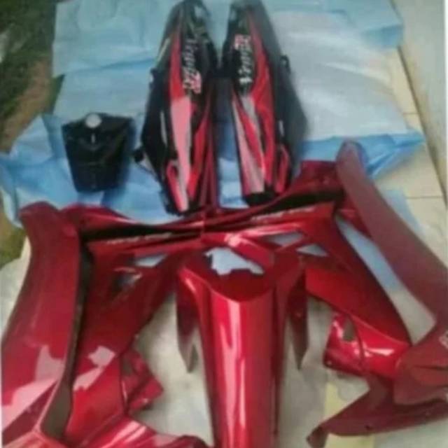 Body Halus Vega R New Merah